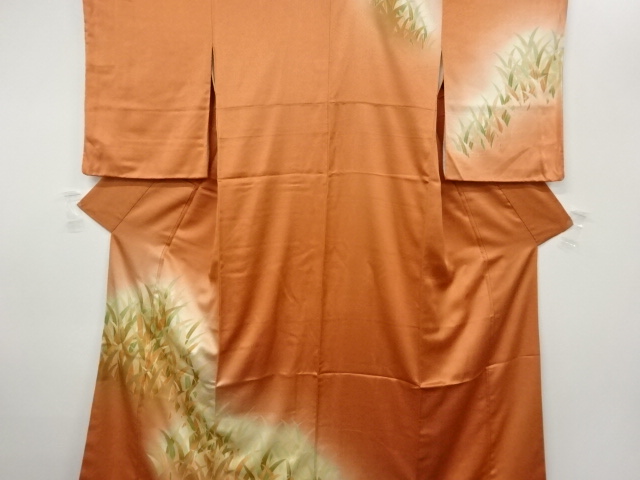 草葉模様訪問着